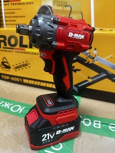 Электроинструменты: Аккумуляторный набор инструментов D-MAX 21V Состав комплекта в кейсе — 6