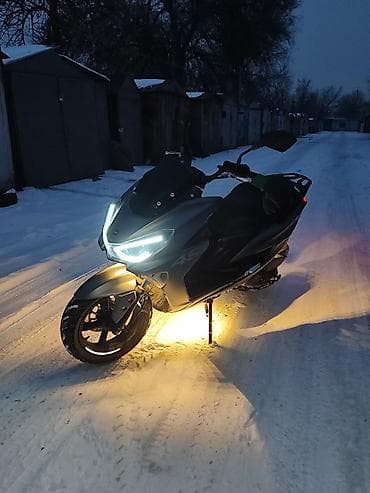 Скутеры: Тип скутера 50 куб. см, Бензин, Б/у — 6