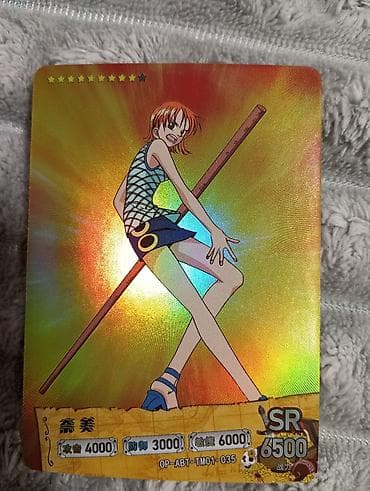 Спорт и хобби: Коллекционные карточки One Piece (SSR, SR, NH) — Набор Текст — 7