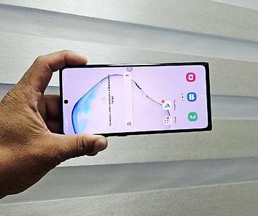 Техника жана электроника: Samsung Note 10 Plus, Колдонулган, 256 ГБ, түсү - Кара, 1 SIM — 5