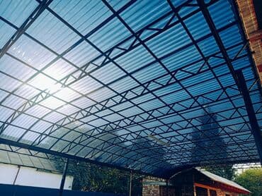 тележка садовая: Навес, Арочный, Металл, Поликарбонат — 6