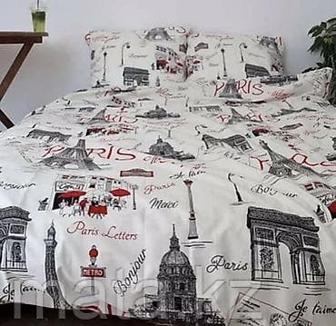 moda home collection: Постельное бельё, комплект 100% хлопок, полуторки комплект 1250сом — 5