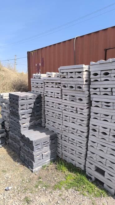 брусчатка бишкек дом брусчатки'' тротуарная плитка бордюры бишкек: Бордюр, Гарантия, Бесплатный выезд, Бесплатная доставка — 22