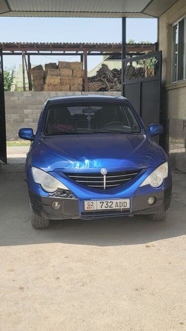 5д полики бишкек: Ssangyong Actyon: 2007 г., 2.9 л, Механика, Дизель, Жол тандабас — 1