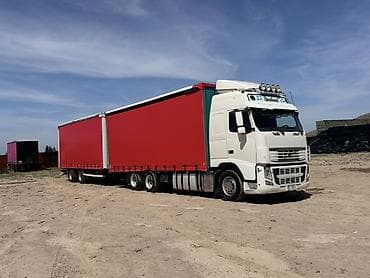 volvo 960: Тягач, Volvo, Тентованный — 2
