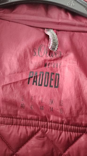 деми куртки: Стёганая женская куртка демисезонная цвета фуксии/ягодный. В отличном — 7