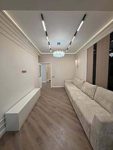 3 комн 9 микрорайон: 3 комнаты, 80 м², Элитка, 9 этаж, Дизайнерский ремонт — 10