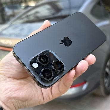 redmo note 13 pro: IPhone 16 Pro, Б/у, 256 ГБ, Black Titanium, Защитное стекло, 88 % — 5