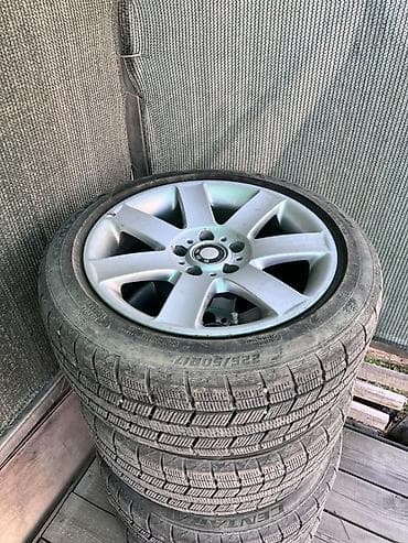 Колеса в сборе 225 / 50 / R 17, Зимняя шипованная, Комплект, Литые, отверстий - 5