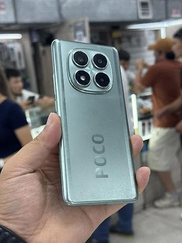 note 14s: Poco X7, Б/у, 256 ГБ, цвет - Зеленый, 1 SIM, 2 SIM — 1