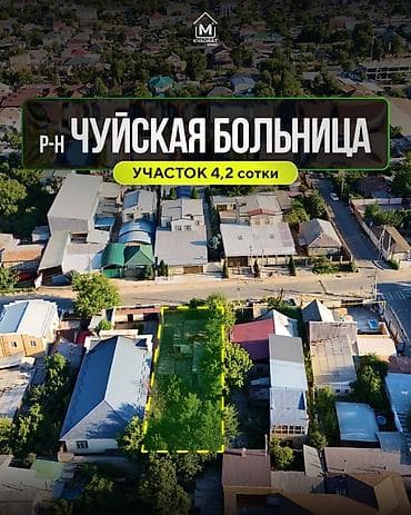 Кыймылсыз мүлк: 4 соток, Курулуш, Кызыл китеп, Сатып алуу-сатуу келишими — 1
