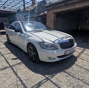 киа продаю: Mercedes-Benz S-class AMG: 2007 г., 5.5 л, Автомат, Бензин, Седан — 3