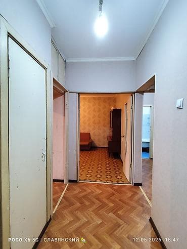 аламединский рынок гес 2: 3 комнаты, 69 м², 105 серия, 1 этаж, Старый ремонт — 3