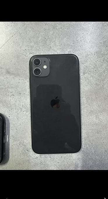 купить телефон айфон 11 бу: IPhone 11, Б/у, 128 ГБ, Черный, 78 % — 1