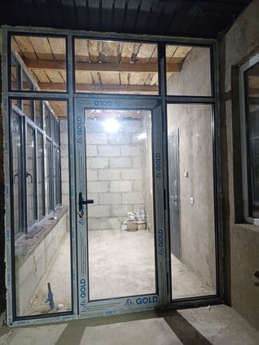 пвх стекло: Панорамная ПВХ конструкция с дверью из профиля GOLD - Материал — 2