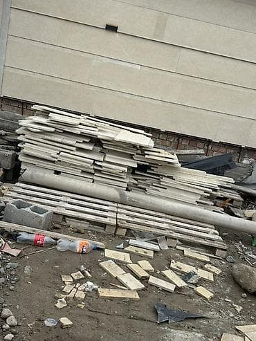 термопанели для фасада: Нарезка каменной плитки/фасадных панелей бежевого цвета (натуральный — 2