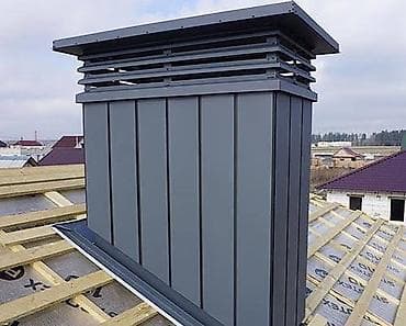 ремонт дымоход: Жестяные работы, Изготовление изделий — 8