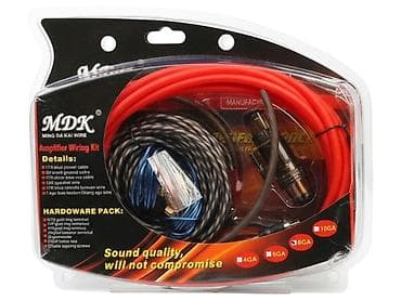 усилитель кенвуд: Набор проводов для установки сабвуфера MDK 8GA, силовой и акустический — 1