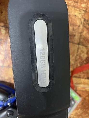 Xbox: Игровая консоль Xbox 360 (чёрная) с жестким диском 120 GB Дисковод не — 1