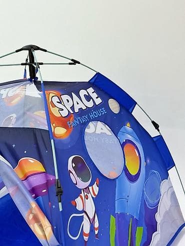 Игровые комплексы: Детский игровой домик-палатка “Space Fantasy House”. - Тема: космос — — 5