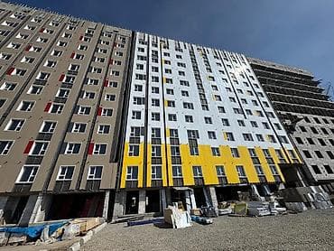 flat osh: 3 комнаты, 75 м², Элитка, 5 этаж, Готовая ПСО (под самоотделку) — 2