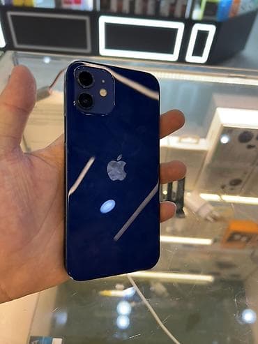 IPhone 12, 128 ГБ, Синий, Кабель, 89 %