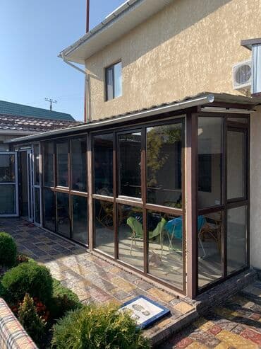 пластик бу терезе: Буюртмага пластик терезе, Терезе түрү: Витраждык, Мансард, Панорамалык, Акысыз орнотуу, Бөлүп төлөө жок — 6