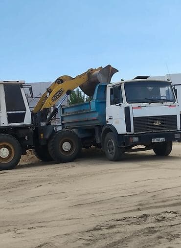 Услуга услуга МАЗ ХОВО камаз Доставка шебен отсев кум топурак таш