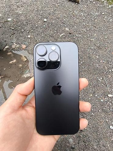 IPhone 16 Pro, 256 ГБ, Черный, Зарядное устройство, Чехол, 100 %