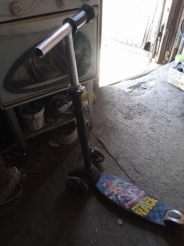 Детские самокаты: Детский самокат, Трёхколёсный, Б/у — 1