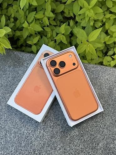 IPhone 17 Pro, Б/у, 256 ГБ, Оранжевый, Коробка