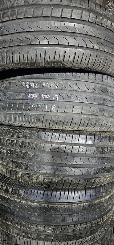 Шины 235 / 50 / R 19, Лето, Б/у, Комплект, Легковые, Германия, Pirelli