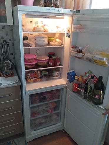 fridge: Холодильник Indesit, Б/у, Двухкамерный, No frost, 60 * 167 * 60 — 2
