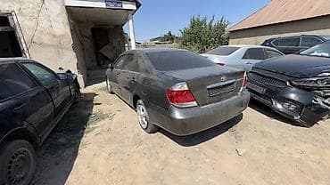 естима 2005: Toyota Camry XV30, комплектация LE, седан, цвет тёмно‑серый — 1