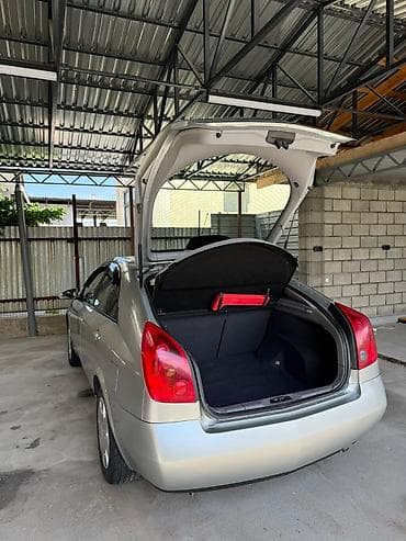 хонда истеп 1: Nissan Primera: 2002 г., 1.8 л, Кол менен иштөөчү, Бензин, Седан — 5