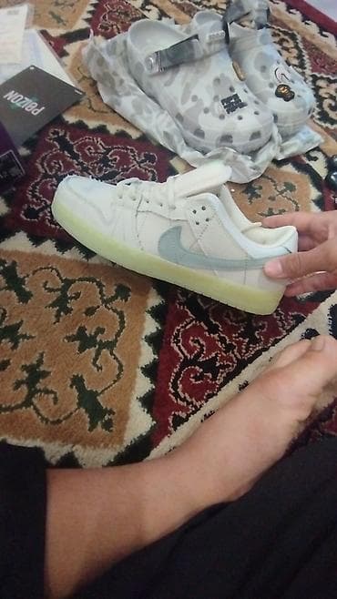 sb dunk: Мужские кроссовки, 40, Nike, Б/у, цвет - Белый — 2