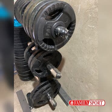 настольные теннисные ракетки: От FAMILY SPORT Блины для штанги Олимпийские по 250сом за 1кг В — 1