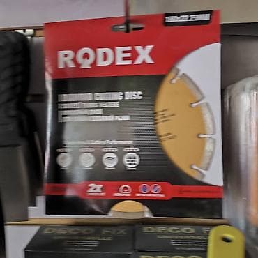 Алмазный отрезной диск Rodex предназначен для резки различных lalafo.kg да Алмазный отрезной диск Rodex предназначен для резки различных