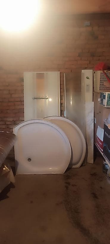 пластиковые окна каракол: Душевая кабина Полукруглая, Покрытие: Матовое — 1
