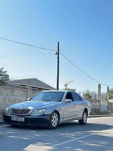 Mercedes-Benz S-Class: 1999 г., 5 л, Автомат, Бензин, Седан at lalafo.kg Mercedes-Benz S-Class: 1999 г., 5 л, Автомат, Бензин, Седан