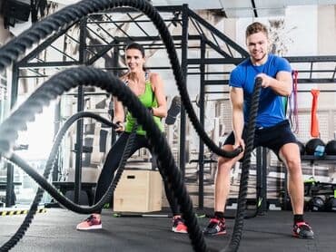 тренировочные петли: Черный тренировочный канат с прочными ручками на концах. Подходит для — 5