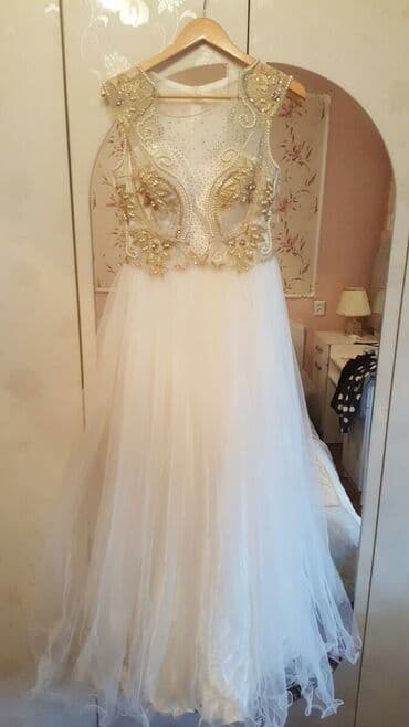 прокат карнавальных костюмов в бишкеке бишкек: Вечернее платье, Классическое, Длинная модель, Атлас, Без рукавов, Камни, S — 1