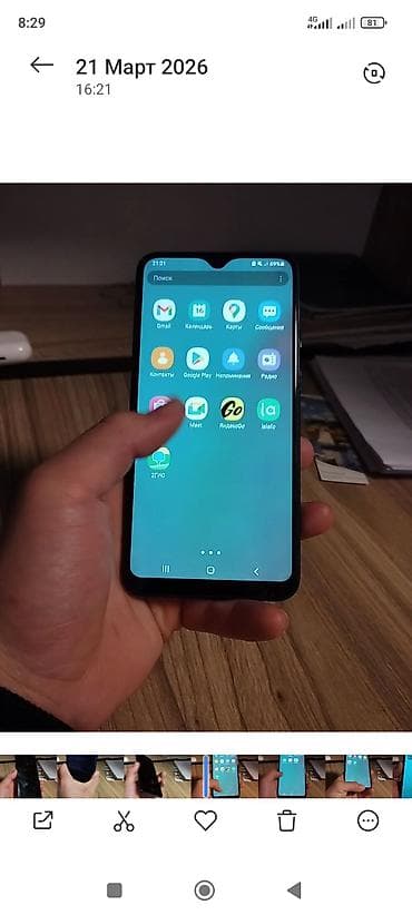 samsung galaxy note 10: Samsung A10e, Б/у, 32 ГБ, цвет - Синий — 2