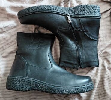 сапоги зимние женские натуральная кожа натуральный мех распродажа: Мужские сапоги К81. Подошва "Саламандр" Новые, кожа, Турция, 42 — 2