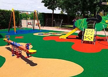 карусель: Резиновое покрытие для детских и спортивных площадок - Бесшовное — 1