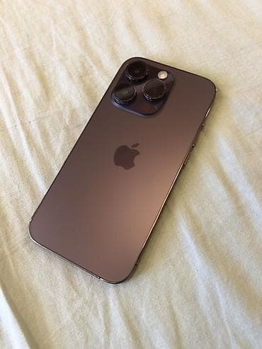 IPhone 14 Pro, Б/у, 256 ГБ, Deep Purple, 100 %