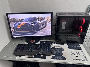 e3 1230: Компьютер, ядер - 4, ОЗУ 16 ГБ, Для несложных задач, Б/у, Intel Core i3, NVIDIA GeForce GTX 1070, HDD + SSD — 2