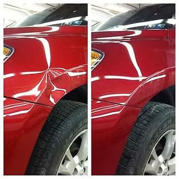 ремонт диска: Выпрямление вмятин без покраски pdr Кирип кеткен жерлерди краскасыз — 1