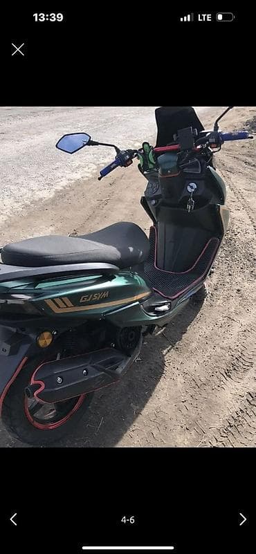 audi a4 2009: Скутер GJ SYM (макси-стиль) - Двигатель: бензиновый, вариатор (CVT) - — 6