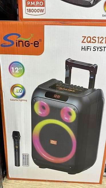 Аудиотехника: Портативная акустическая система Sing-e ZQS12148 - Формат — 1